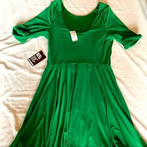 Green Dress from Expess